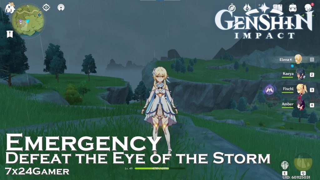 Defeat The Eye of the Storm