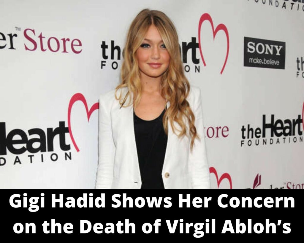 Gigi Hadid Shows Her Concern on the Death of Virgil Abloh’s - Green