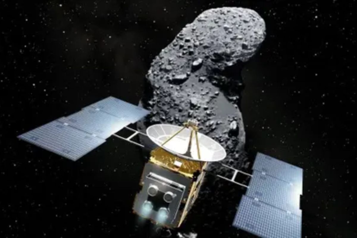 Asteroid 2023 BU Space Rock