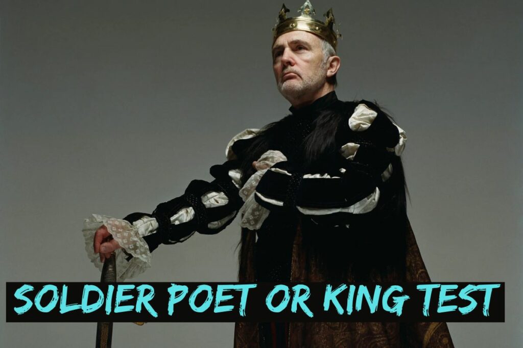 Are You A Soldier Poet Or King Test?