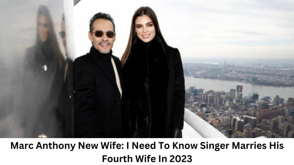 Marc Anthony New Wife