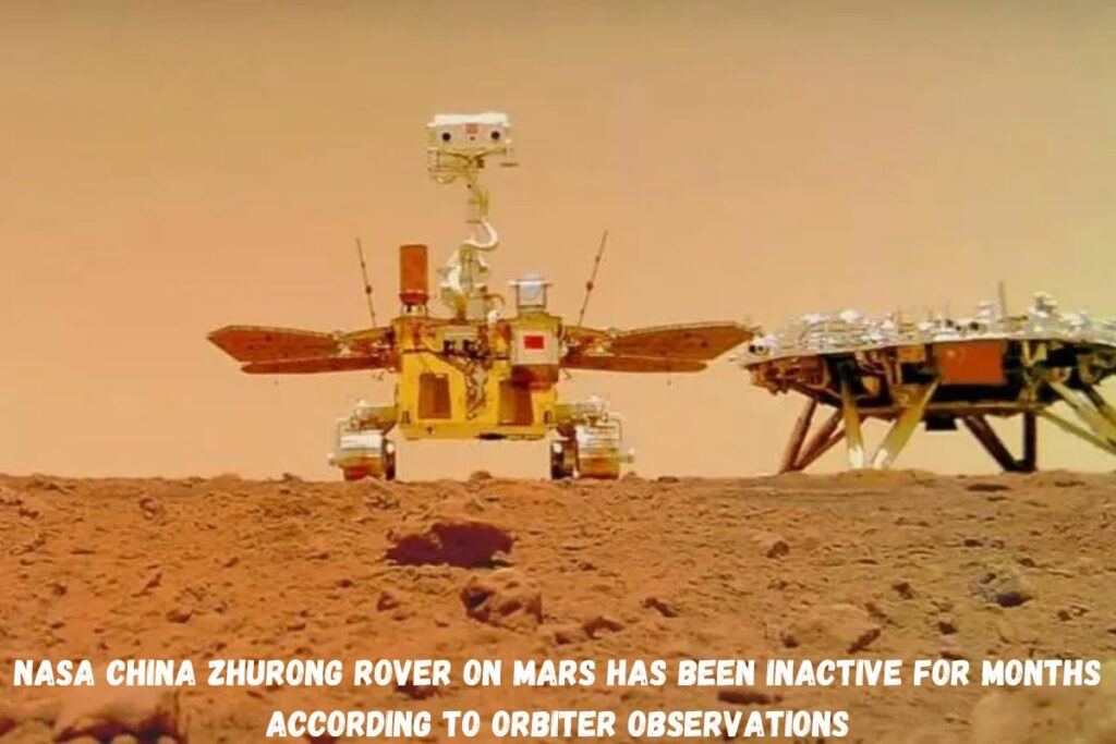 Nasa China Zhurong Rover On Mars Has Been Inactive For Months According To Orbiter Observations