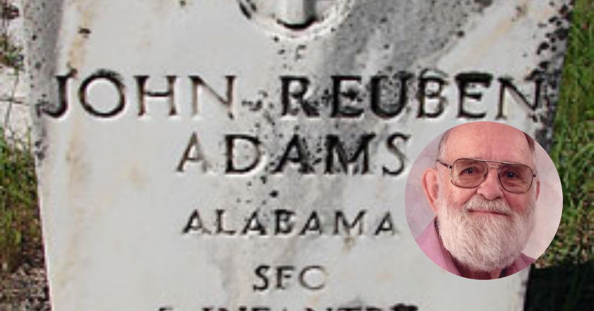 John Reuben Adams Obituary