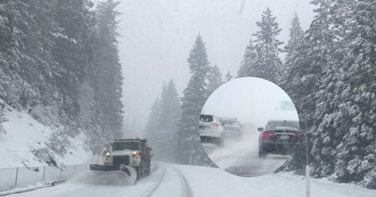 Snowstorms in the Spring Causes Highway and Interstate Closures