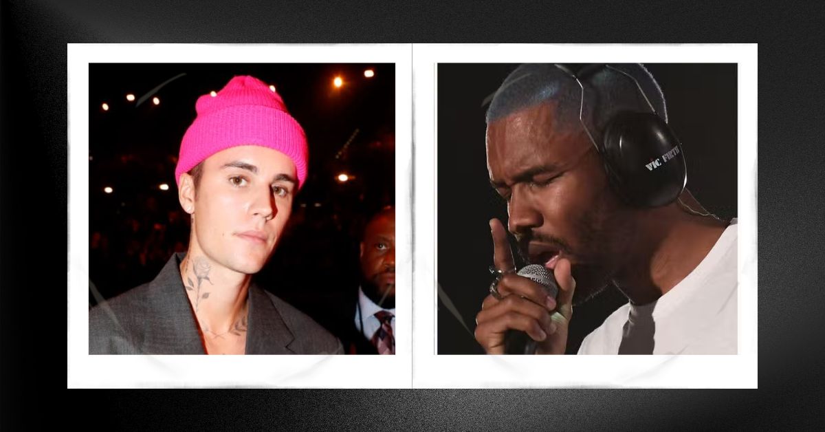 Justin Bieber Stands by Frank Ocean