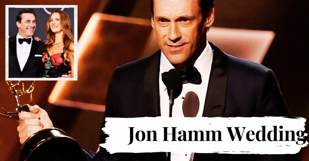 Jon Hamm Wedding